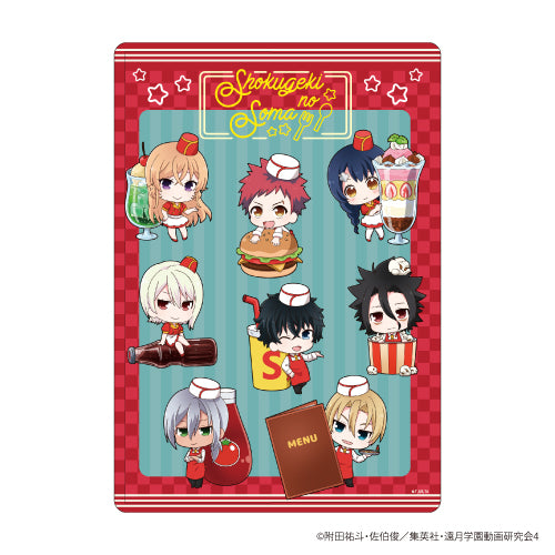 「食戟のソーマ」キャラクリアケース 集合デザイン ダイナーver. (フォトきゃら)